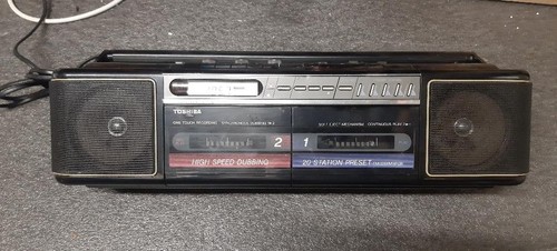 Old retro toshiba radio - retro,