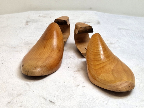Vintage mackay wooden shoe - wooden,