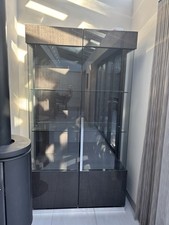 ALF St Moritz 2 Door Curio Cabinet With Glass Doors. Excellent Condition.