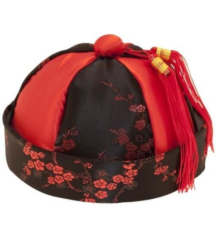 Chinese mandarin hat - hat, with