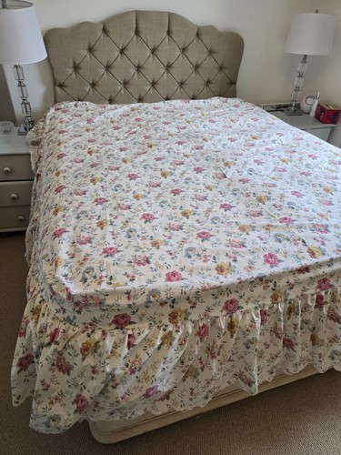 Vintage vantona floral double - vintage,