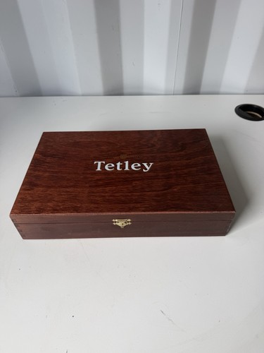 Tetley wooden compartments tea - tetley,