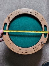 Vintage Cribbage Board with 4