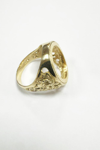 9ct gold half - 9ct,