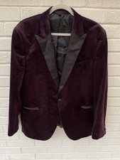 M&S Mens Jacket 46R Purple