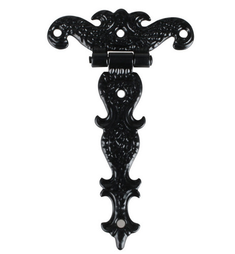 Pair iron black - of, spear