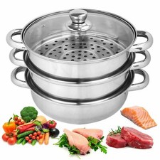 3 Tier Vegetable Steamer Pan