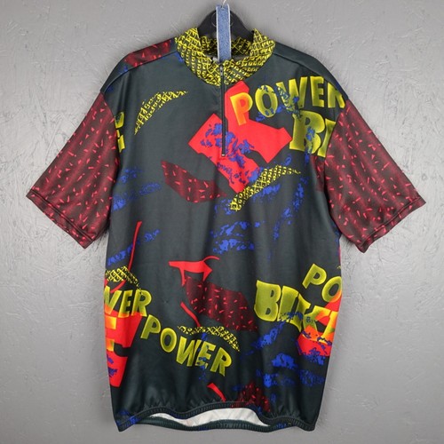 Vintage cycling jersey zip - cycling,