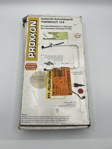 Proxxon hot wire cutter - proxxon,