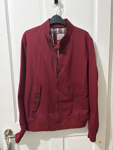 Zara man red harrington - red,