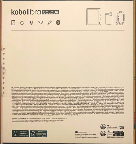 Kobo libra colour - libra, e-reader