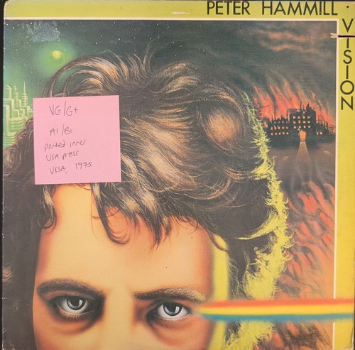 Peter hammill vision vinyl - peter,