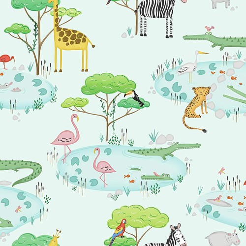Holden kids animals - kids, lake