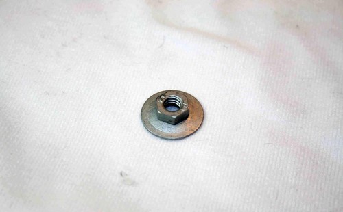 Bmw hex nut with plate - hex,