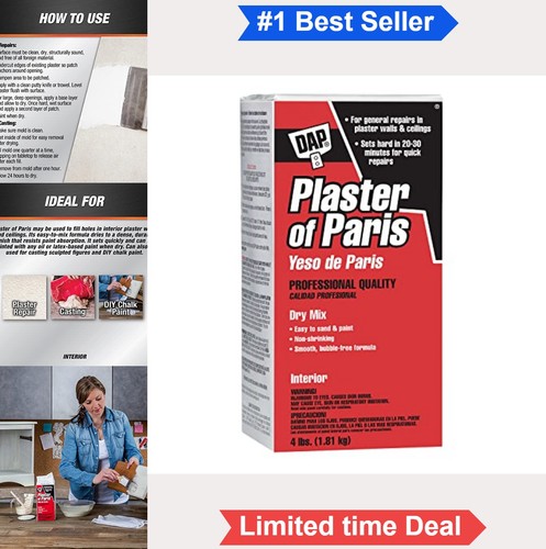 Plaster paris dry mix - of,