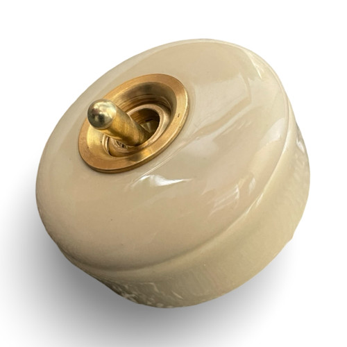 Clotted cream porcelain - cream,