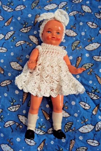 Vintage german doll hard - vintage,