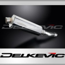 YAMAHA XJR1300 2007-2014 350mm OVAL STAINLESS BSAU SILENCER EXHAUST KIT