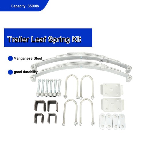 Single trailer leaf - trailer, spring