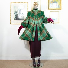 Vintage 1970s Wool Mohair Cape