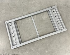 Ikea Galant Desk Table Frame for 31.5” Top Silver Used 31.5"x23 5/8" 200.805.57