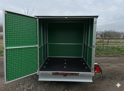 Green box trailer - green,