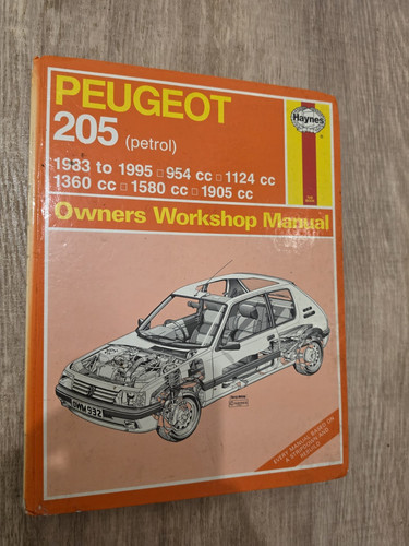 Haynes workshop manual peugeot - haynes, manual-peugeot
