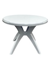 White Plastic Patio Tables