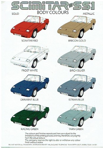 Reliant scimitar ss1 - reliant,