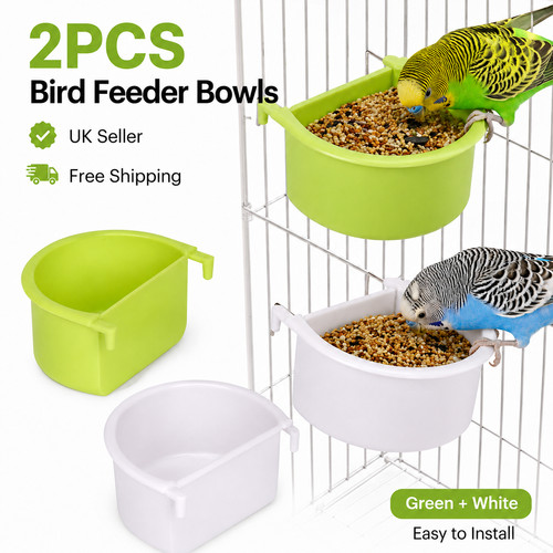 2pcs bird feeder bowl - bird,