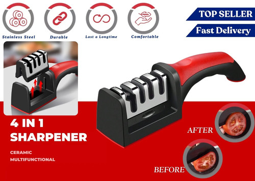 Stages knife sharpening - 4,