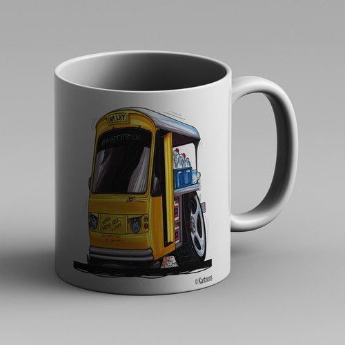 Kartoons koolart mug milk - mug,