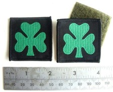 ROYAL IRISH REGT  SHAMROCK  HAT - HELMET TRF DZ BADGE  UK DZ BRITISH ARMY