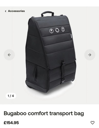 Bugaboo comfort transport bag - comfort,