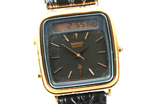 Vintage seiko hybrid h357 5090 - seiko, h357-5090