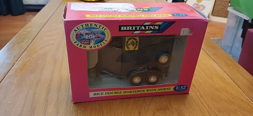 Britains farm horsebox trailer - britains,