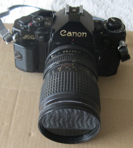 Vintage canon 35mm film - a-1,