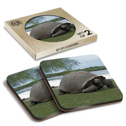 Boxed square coasters - 2,
