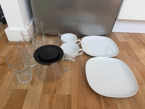 Ikea assorted glassware cups - ikea, glassware,