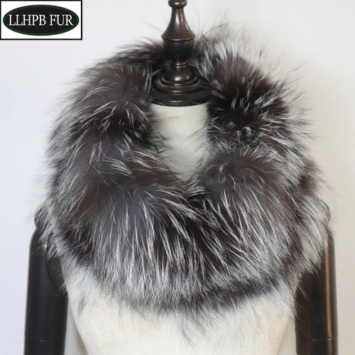 Real fox fur scarf women - fur,
