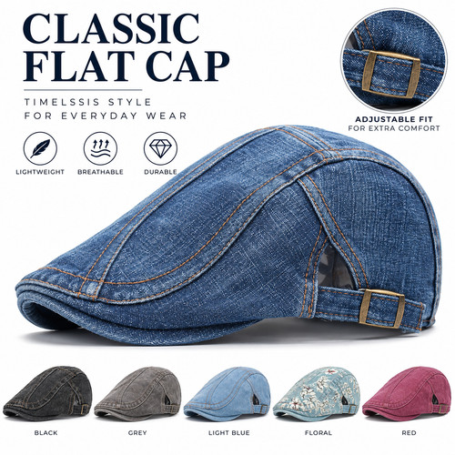Men flat cap - men,