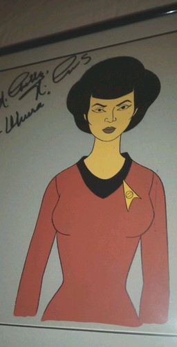 Rare signed star trek animated - signed,
