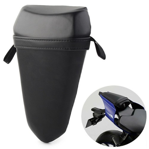 Black rear pillion passenger - black,