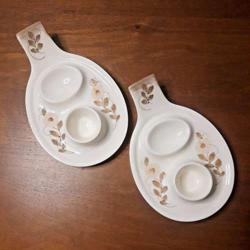Vtg jersey pottery egg - 2, x