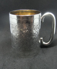 Solid Sterling Silver Engraved