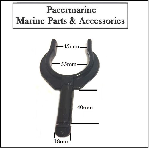 Black oar rowlock oarlock - black,