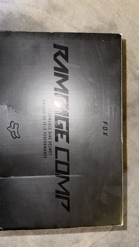 Fox rampage matte black - rampage, helmet