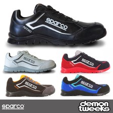 Sparco Nitro S3 SRC Safety Shoes / Trainers - Water Repellent (Mechanic, Garage)
