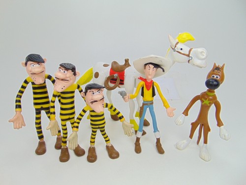 Lot flexible figures lucky - flexible,