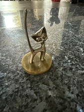 Vintage Silver Plated SEBA Cat